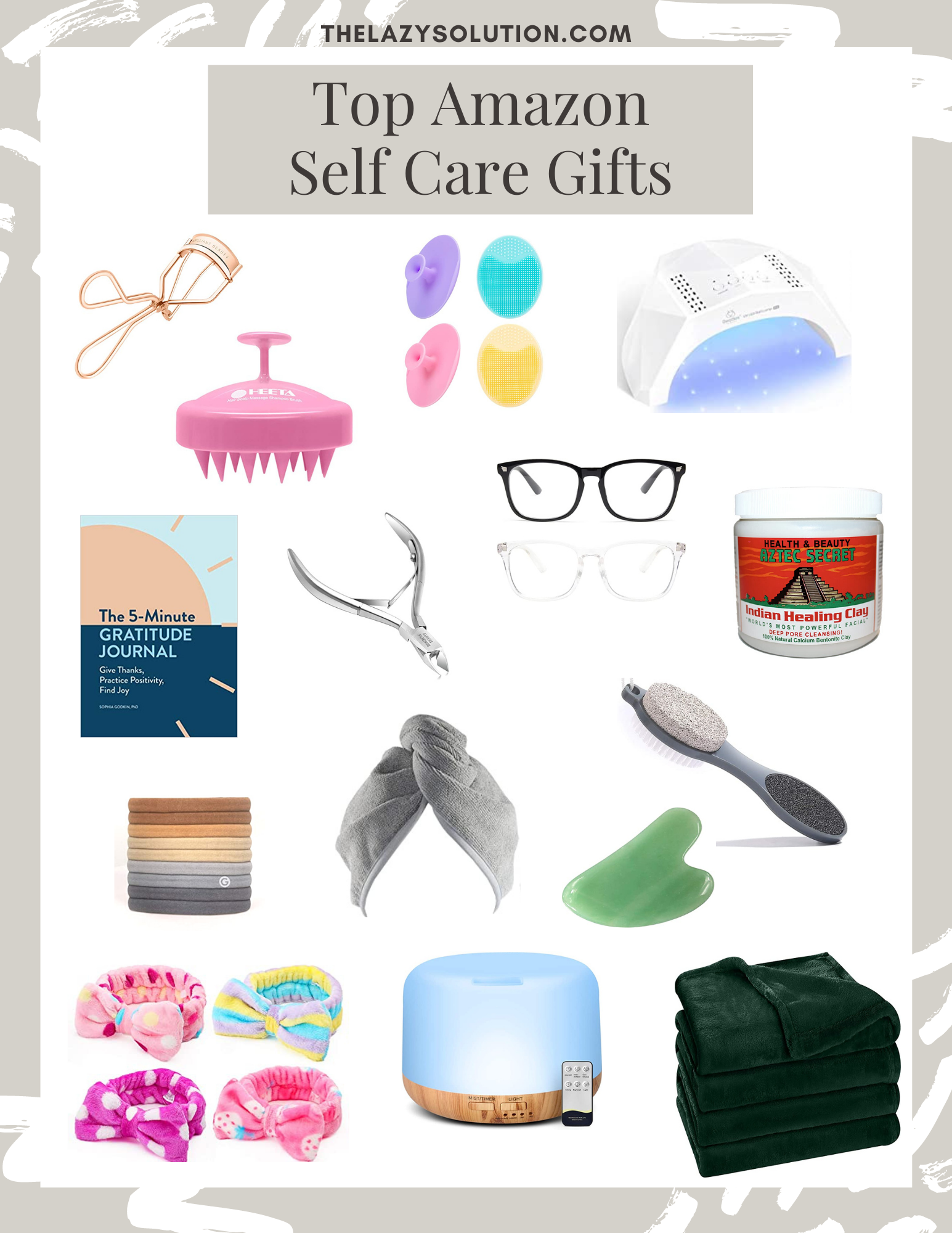 Amazon Self Care Gift Guide - The Lazy Solution Self Care Gifts Amazon